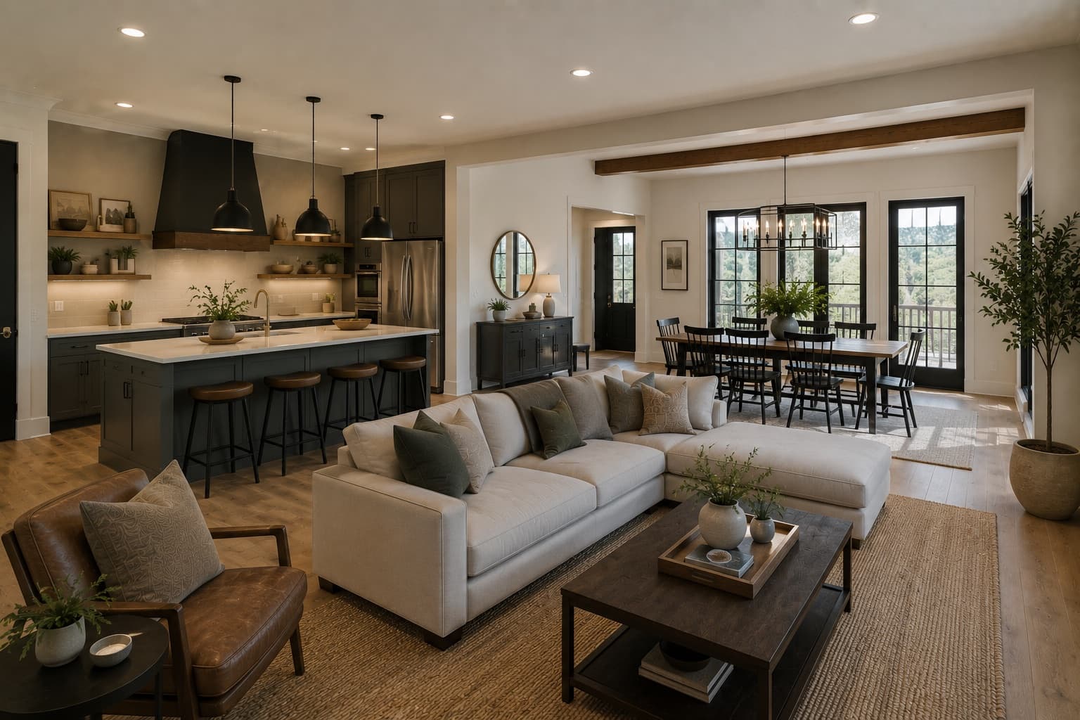 Open-plan interior — Shandon